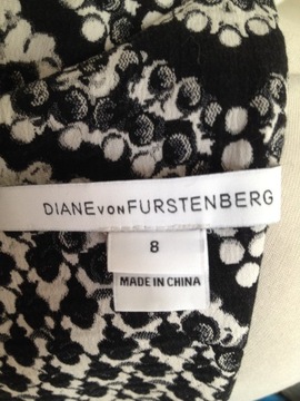 DIANE VON FURSTENBERG - piękna -SUKIENKA- 36 (S) -