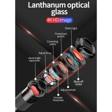 Универсальный объектив с переменным фокусным расстоянием для камеры мобильного телефона, комплект объективов для телеобъектива 48X