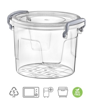 Pojemnik na żywność MULTI BOX 1,1l OKRĄGŁY *8137