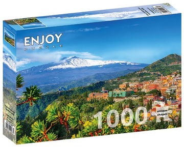Enjoy Puzzle 1000 el. Wulkan Etna / Sycylia / Włochy