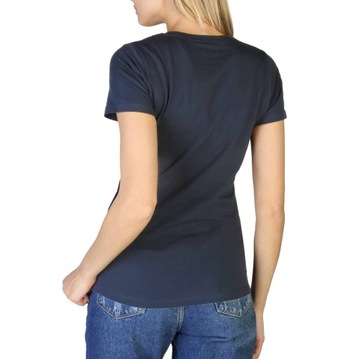 Pepe Jeans T-Shirt New Virgina PL505202 Granatowy Slim Fit