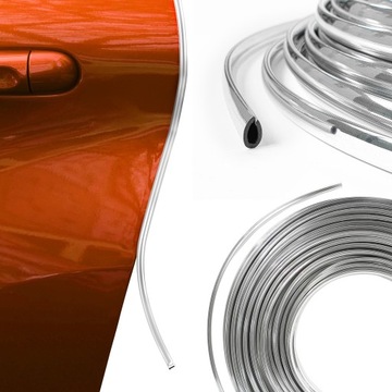 Декоративная полоса с хромированной кромкой 1 x 50 см