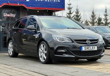 Opel Astra J Sports Tourer Facelifting 2.0 BiTurbo CDTI 195KM 2014 Opel Astra 2.0Biturbo 194KM Sport Xenon Led Navi Kamera Stan Bdb OPLACONY, zdjęcie 4