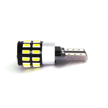 żarówka T10 LED W5W W10W 12-18V CANBUS biała mocna
