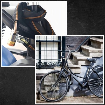 ВЕЛОСИПЕДНЫЙ ЗАМОК ВЕЛОСИПЕДНЫЙ ЗАМОК КЛЮЧ БЕЗОПАСНОСТИ ПРОЧНЫЙ КАБЕЛЬ