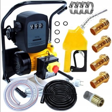 MINI CPN POMPA DYSTRYBUTOR PALIWA OLEJU ROPY 230V
