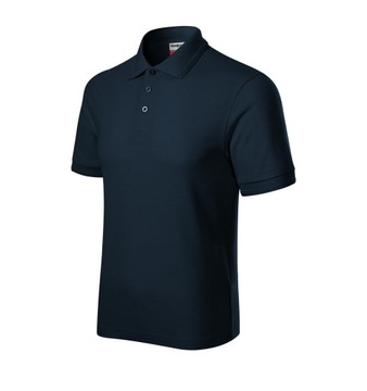 Мужская рубашка-поло Rimeck R22 - принт с логотипом собственной компании