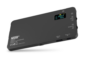 Светодиодная лампа Newell RGB-W Rangha 2500K–9900K Металл 1500 люкс 4000 мАч 750лм