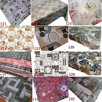 CERATA OBRUS DUŻY WYBÓR 156 WZORÓW 140x140