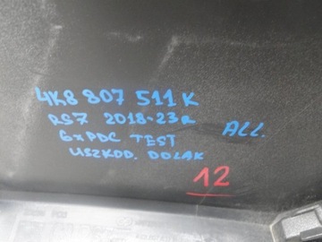 4K8807511K NÁRAZNÍK ZADNÍ AUDI RS7 4K8