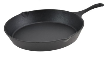 Patelnia tradycyjna INDUKCJA 30 cm żeliwna GAZ 564