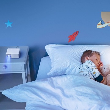 Мини-проектор AKIYO O1 с Wi-Fi/Bluetooth, Full HD 1080P и штативом