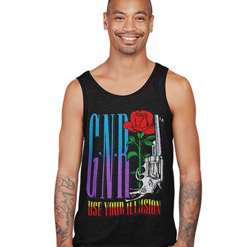 TANK TOP HORROR/ROCK GUNS N ROSES ПИСТОЛЕТ