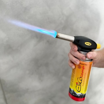 ГАЗОВАЯ ГОРЕЛКА, КЕРАМИЧЕСКИЙ КАРТРИДЖ, ЛУТЛАМПА + 4 КАРТРИДЖА