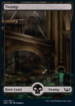 Karta Magic: The Gathering Swamp (V.2) SNC Card WIZARDS OF THE COAST