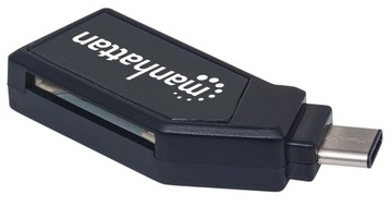 MANHATTAN 102001 Czytnik kart 24 w 1 USB C