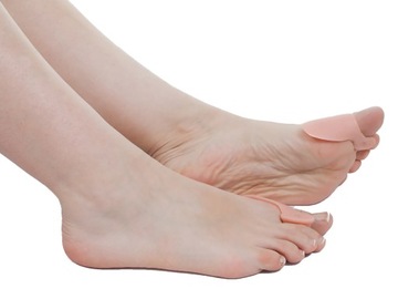 Клин бурсита телесного цвета, гибкий гелевый разделитель большого пальца ноги