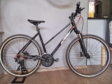 PROMO Rower KTM X-Life Action czarny damka 43cm