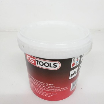 ШИНОМОНТАЖНАЯ ПАСТА KS Tools 100.4025, 1 КГ, БЕЛАЯ