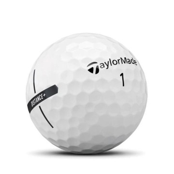 Piłki golfowe Taylormade DISTANCE+ 12 szt. białe