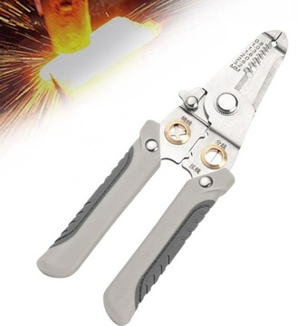 СНЯТНИК ИЗОЛЯЦИИ, клещи для кабеля, обжимной инструмент 6-в-1