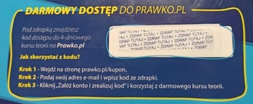 Учебное пособие для учащихся + водительские права B, экзамен на водителя 2024 года