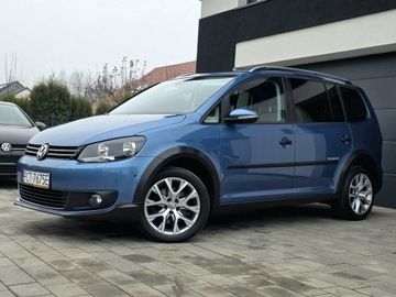 Volkswagen Touran II 2.0 TDI 140KM 2014 Volkswagen Touran CROSS 2.0TDI DSG niski przebieg, zdjęcie 36