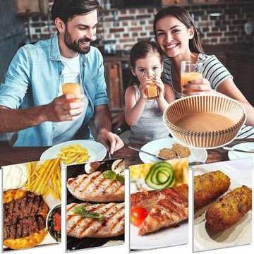 БУМАЖНАЯ ВСТАВКА ДЛЯ АЭРОФРИТЮРНИЦЫ БУМАЖНЫЕ ВСТАВКИ 20-24 см 100 шт.