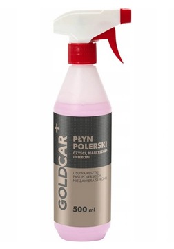 GOLDCAR+ płyn polerski nabłyszczający 500 ml