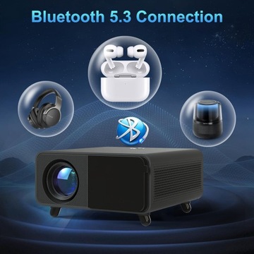 Мини-проектор Проектор WiFi Android FULL HD 4K 16500lm Автофокус Bluetooth