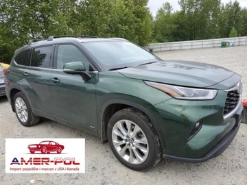 Toyota Highlander III 2023 Toyota Highlander 2023 r., 2,5L HYBRID LIMITED 2.5 Hybryda 243KM