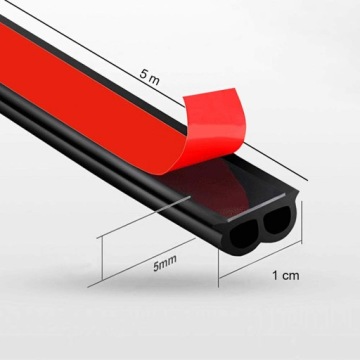 ЛЕНТА ЗВУКОИЗОЛЯЦИОННАЯ ДЛЯ АВТОМОБИЛЬНЫХ ДВЕРЕЙ 5М