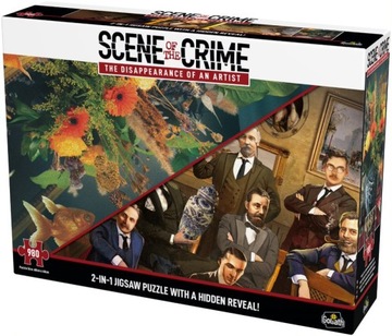 Goliath Puzzle z zagadką 980 el Zniknięcie artysty