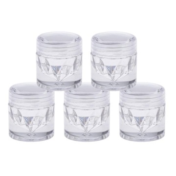 Пустая коробка для пудры с ситечком, многоразовые контейнеры для румян для глаз, 3 мл, 10 шт.