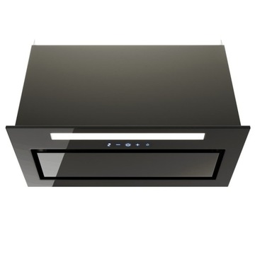 Встраиваемая кухонная вытяжка 60 см Globalo LOTEO PLUS BLACK GLASS SILENT 640м³