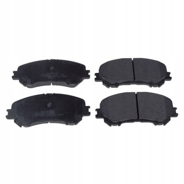 KLOCKI HAMULC. NISSAN QASHQAI 13- PRZ FEBI 116266