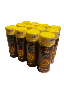 FARBA LAKIER SPRAY EMALIA 400ml RAL 1018 ŻÓŁTY