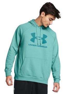 BLUZA MĘSKA Z KAPTUREM UNDER ARMOUR DRESOWA SPORTOWA BAWEŁNA 1379758