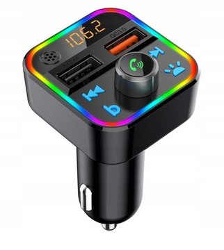 FM-ПЕРЕДАТЧИК BLUETOOTH ЗАРЯДНОЕ УСТРОЙСТВО MP3 SD 2xUSB