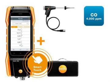 АНАЛИЗАТОР ВЫХЛОПНЫХ ГАЗОВ С СЕНСОРНЫМ ДАТЧИКОМ CO TESTO 300