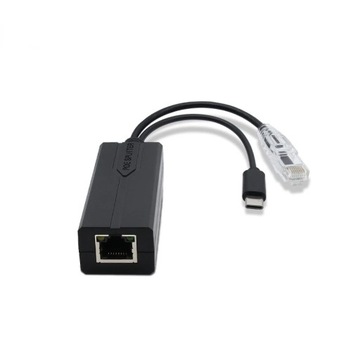 Стандартный модуль гигабитного разветвителя POE MicroUSB/DC от 48 В до 12 В/Type-C от 48 В до 5 В