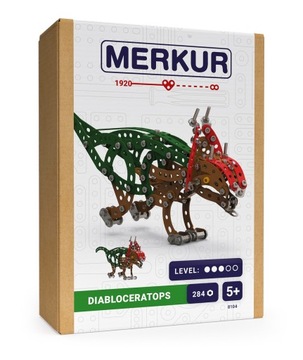 Merkur Zestaw Dinozaur Diabloceratops 284 elementy 8104