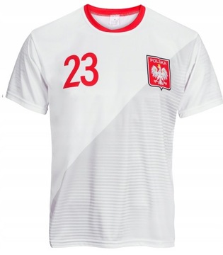 Koszulka POLSKA PIĄTEK r. 146 biała