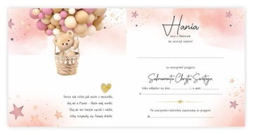 ПРИГЛАШЕНИЯ НА КРЕЩЕНИЕ + ИМЯ + КОНВЕРТ