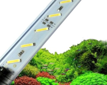LUMI FLORA LED люминесцентная лампа НАБОР 2x 90см АКВАРИУМ освещение БЕЛЫЙ + РАСТИ