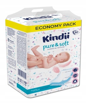 Podkłady jednorazowe Kindii Pure Soft 30 szt.