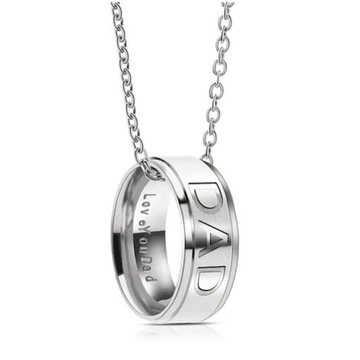 New Fashion Stainless Steel Hand Jewelry DAD MOM R