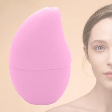 Wałek do lodu wielokrotnego użytku Kubek do masażu lodowego Forma do lodu Ice Stick Jasnoróżowy