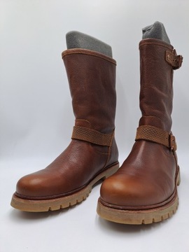 Коричневые кожаные ковбойские сапоги-панама Jack Felina Igloo | Размер 42