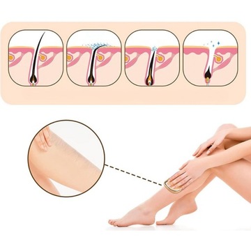 БЕЗБОЛЕЗНЕННЫЙ ДЕПИЛЯТОР ДЛЯ УДАЛЕНИЯ ВОЛОС ОТшелушивающий кристаллический ластик РУЧНОЙ